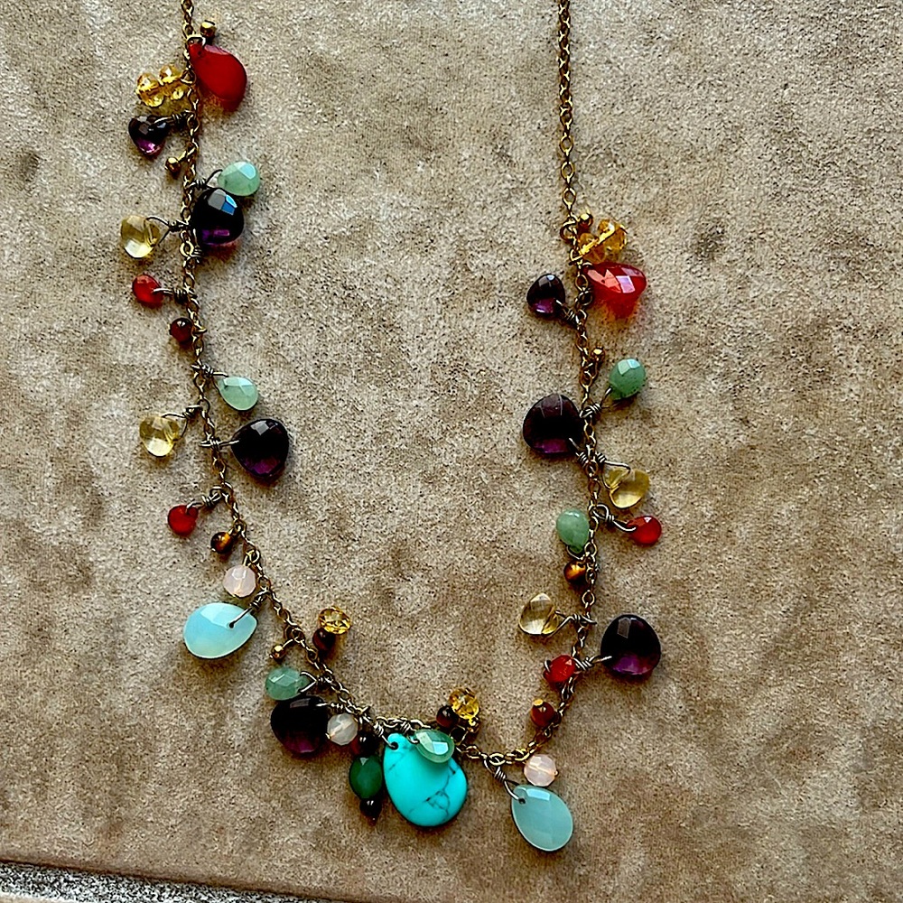 RALPH LAUREN multi color necklace